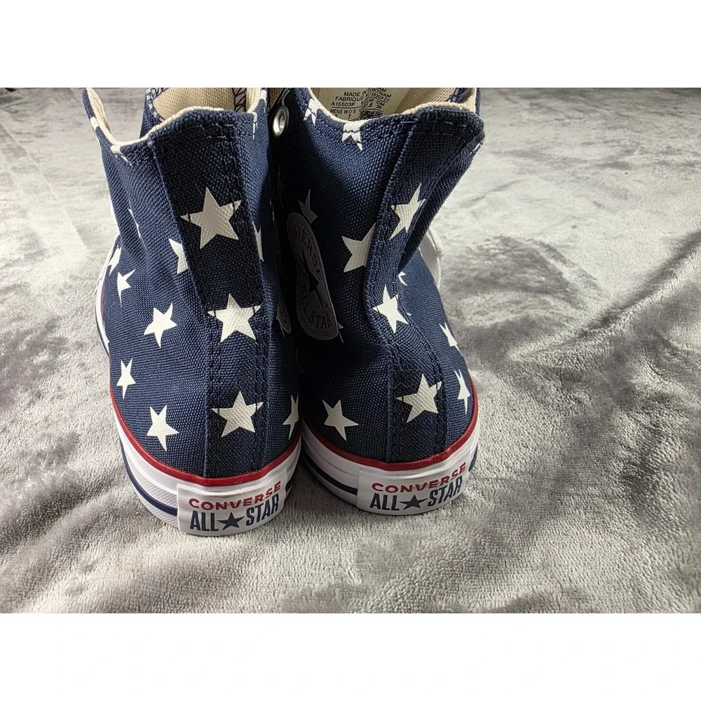 Converse Chuck Taylor All Star High Top Womens 7 Americana, Patriotic NEW - Picture 5 of 7